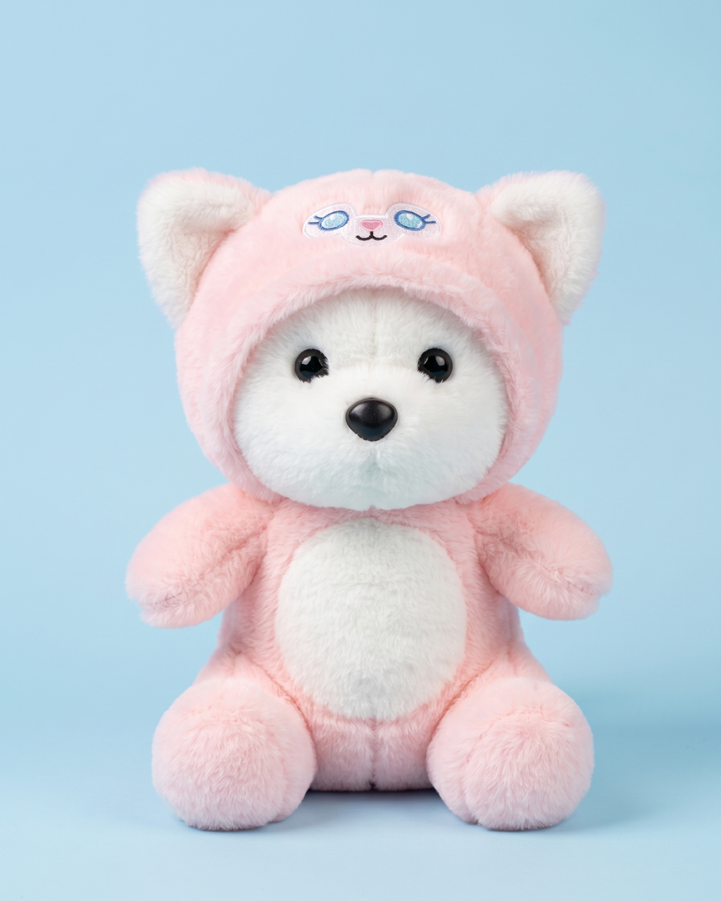 Blossie Pink Cat Onesie Bear Plush | Snugsuit Bears