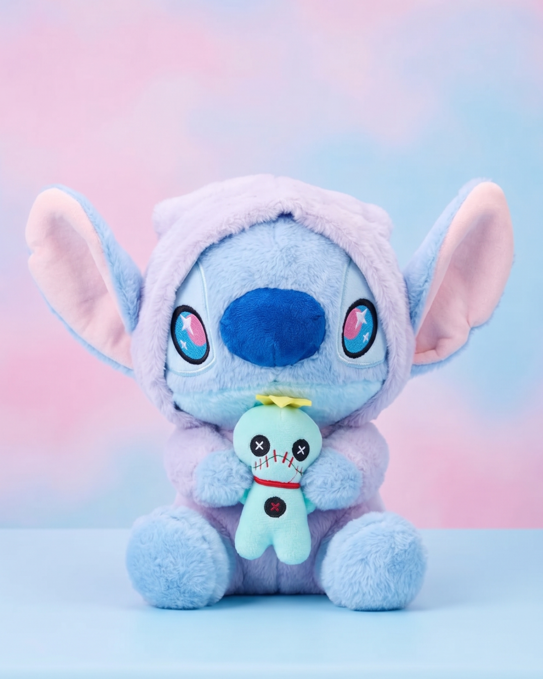 Cursie Blue Alien Plush with Voodoo Doll | The Mischief Gang
