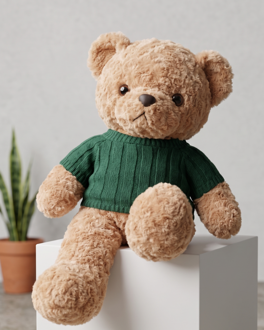 Bramble Curly Teddy Bear Plush | The Cosy Corner Bears