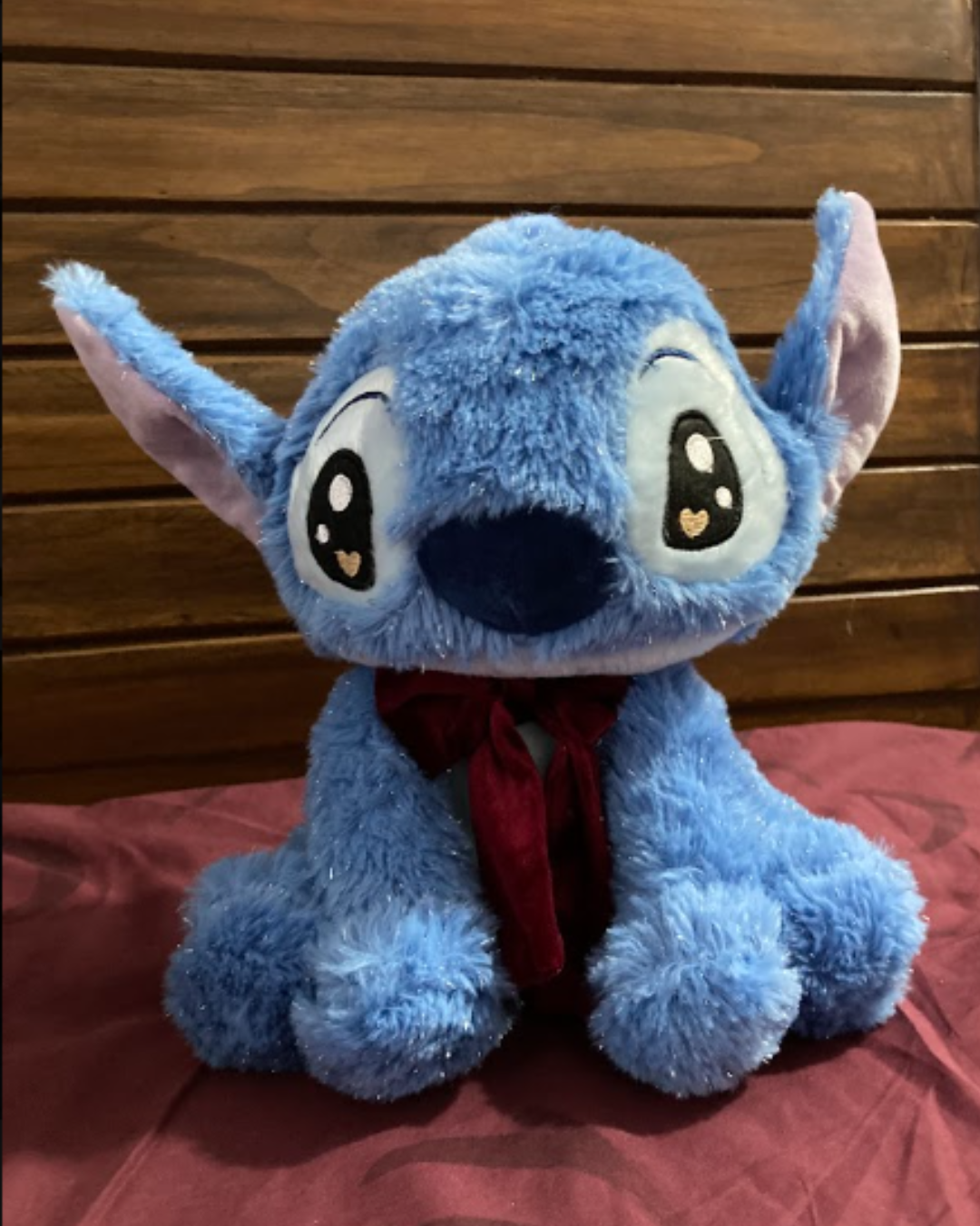 Puddle Blue Alien Plush Toy with Red Scarf | The Mischief Gang | Cloudy Cuddles