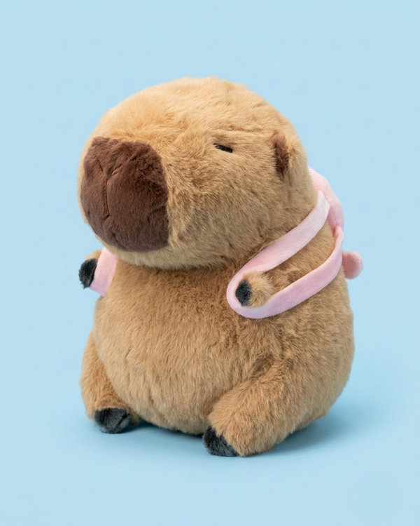 Squido Capybara Plush with Octopus Bag | The Unbothered Capybara & Co.