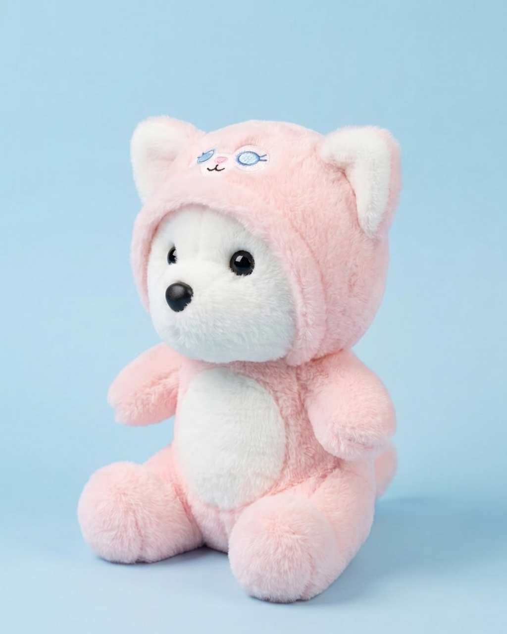 Blossie Pink Cat Onesie Bear Plush | Snugsuit Bears