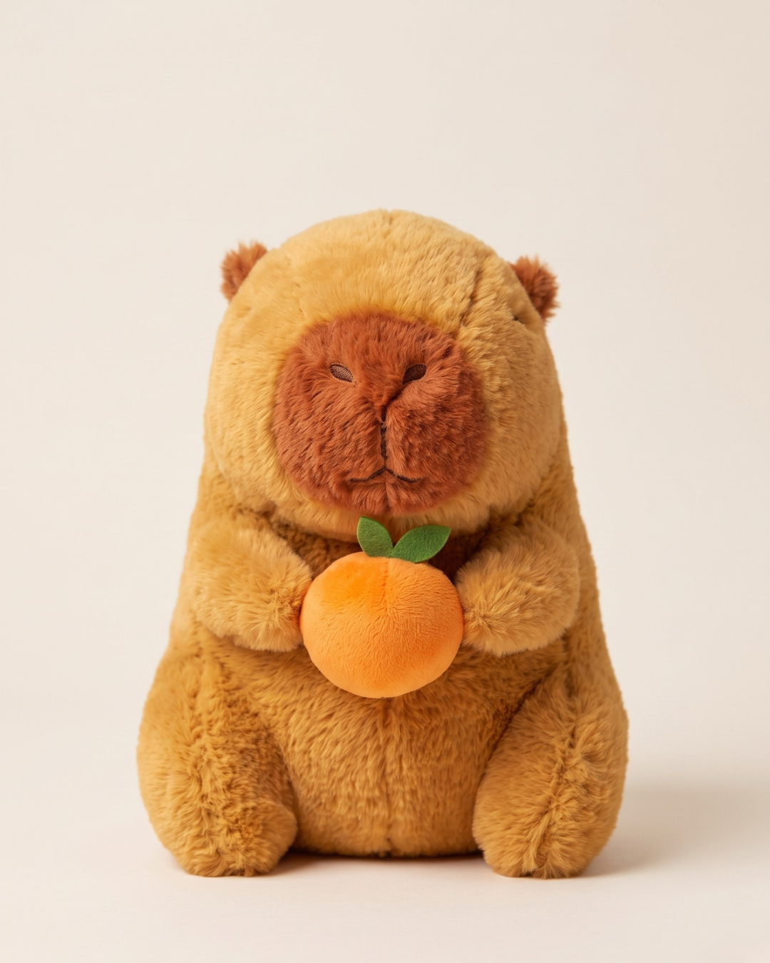 Zumo Orange Capybara Plush Toy | The Unbothered Capybara & Co.