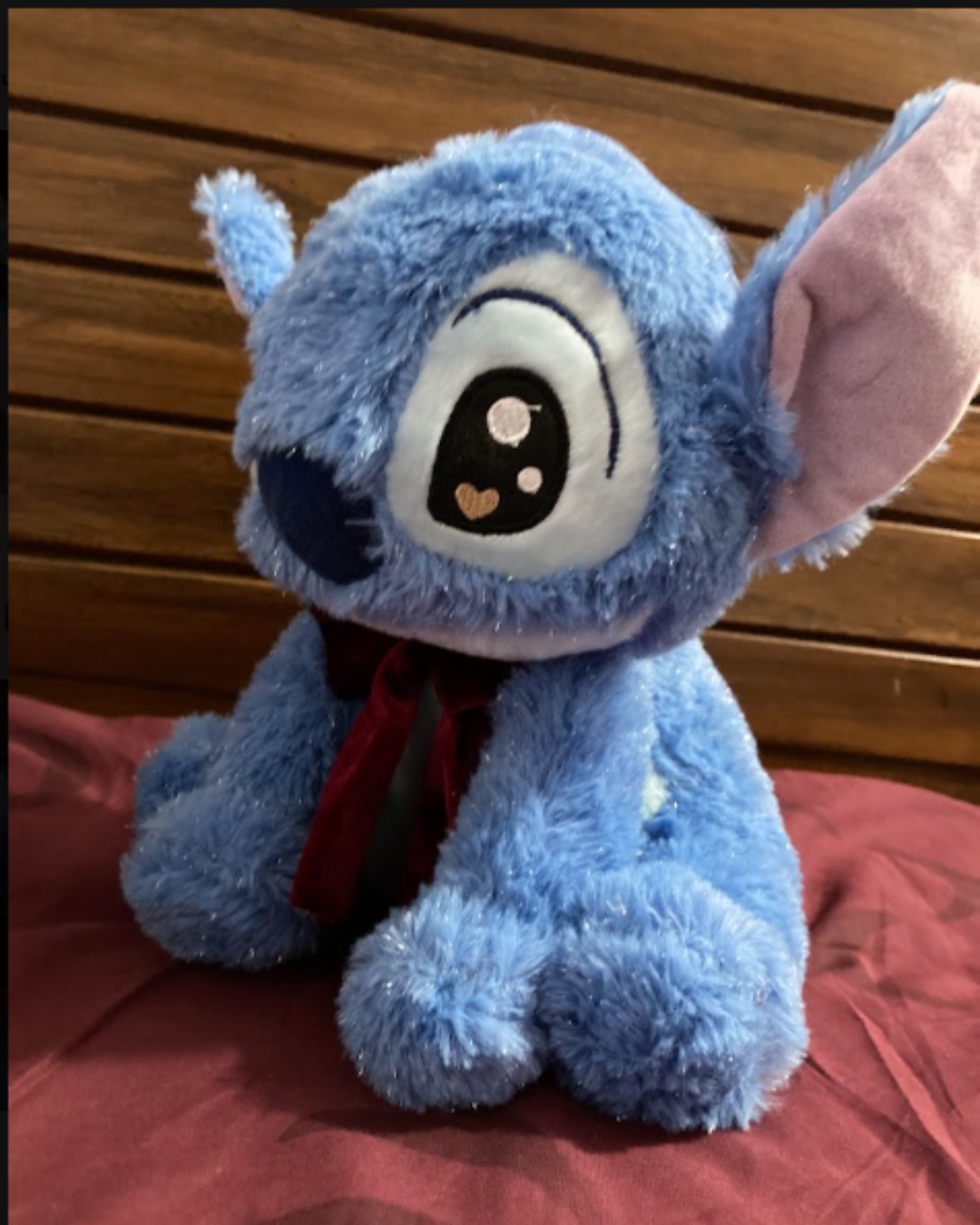 Puddle Blue Alien Plush Toy with Red Scarf | The Mischief Gang | Cloudy Cuddles
