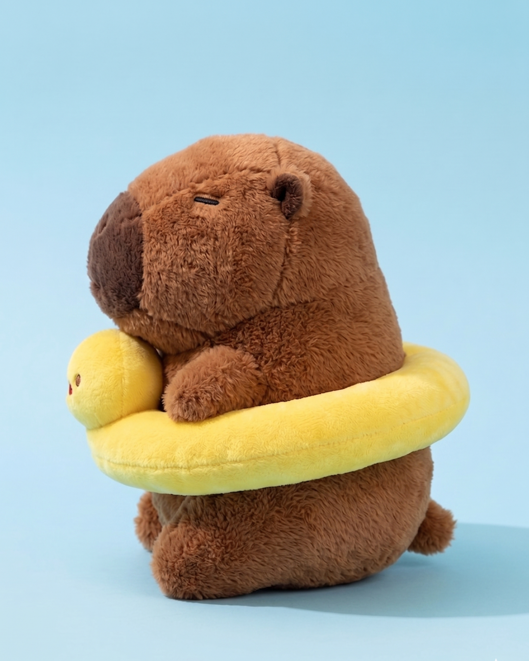 Bubblo Capybara Plush with Duck Float | The Unbothered Capybara & Co.