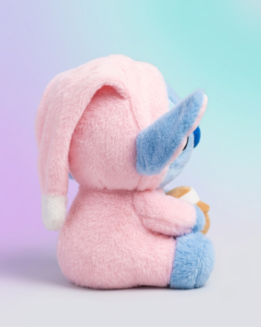 Lattie Pink Alien Plush with Coffee | The Mischief Gang