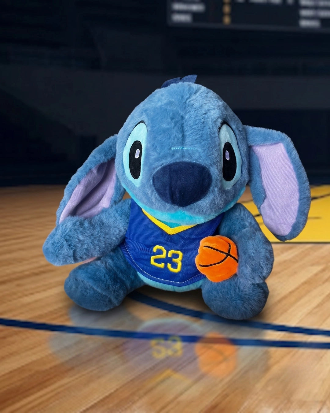 Bojo Blue Alien Basketball Plush Toy | The Mischief Gang | Cloudy Cuddles