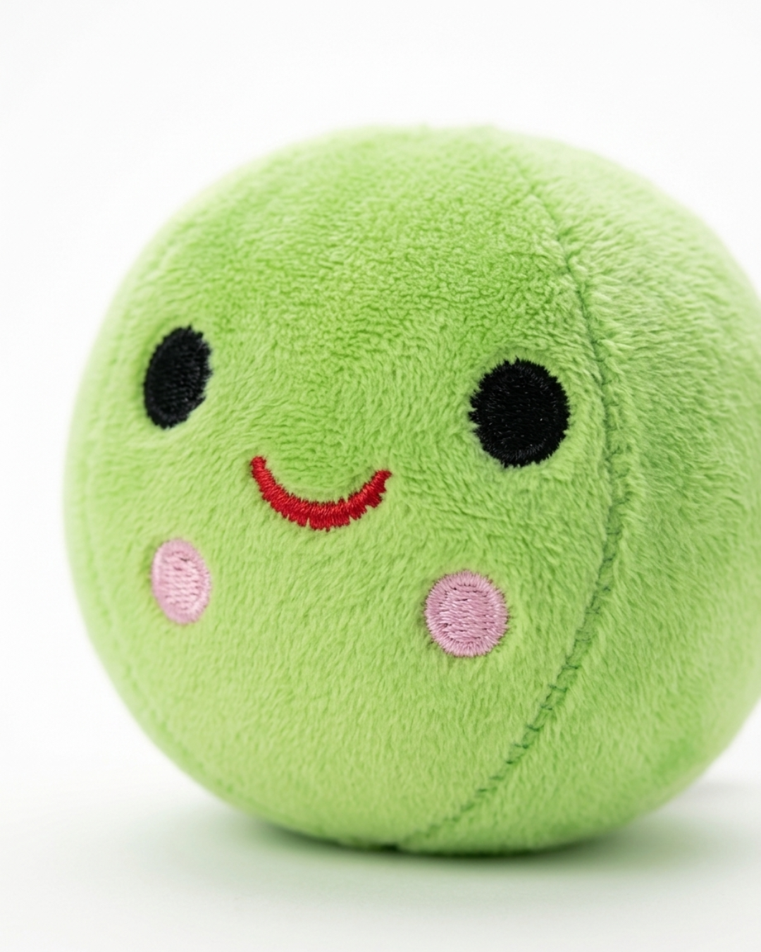 Peeko Pea Pod Plush with 3 Removable Peas