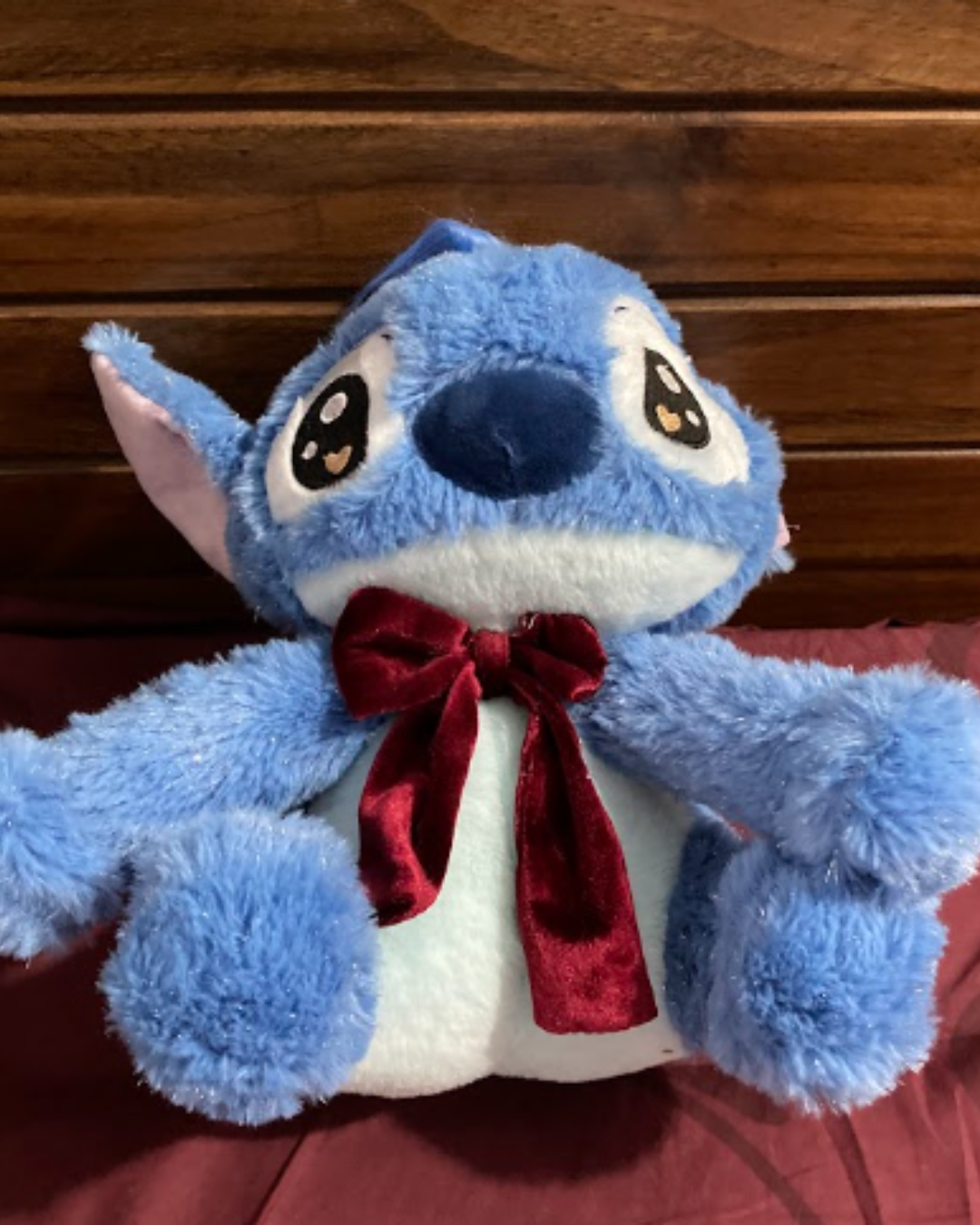 Puddle Blue Alien Plush Toy with Red Scarf | The Mischief Gang | Cloudy Cuddles