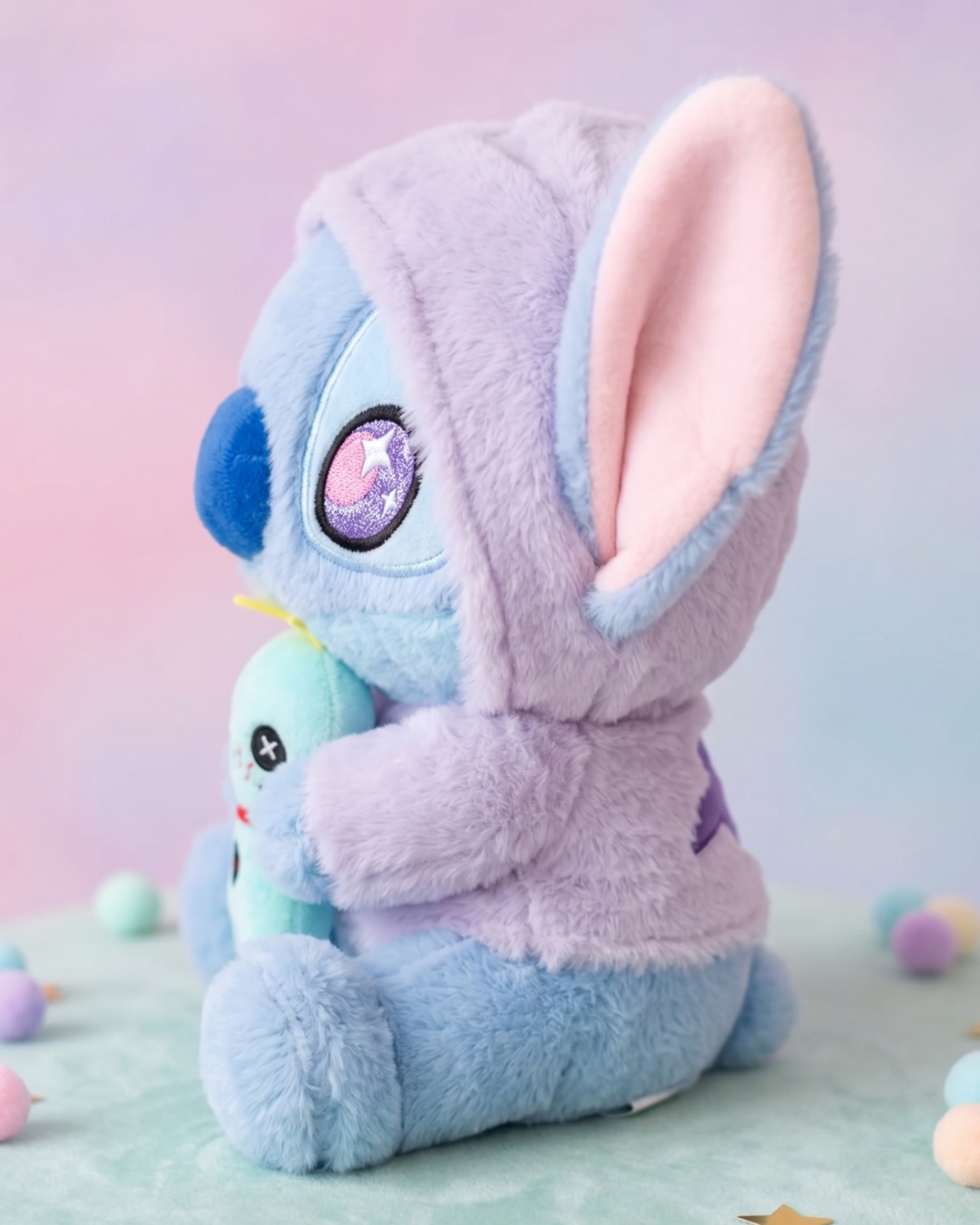 Cursie Blue Alien Plush with Voodoo Doll | The Mischief Gang