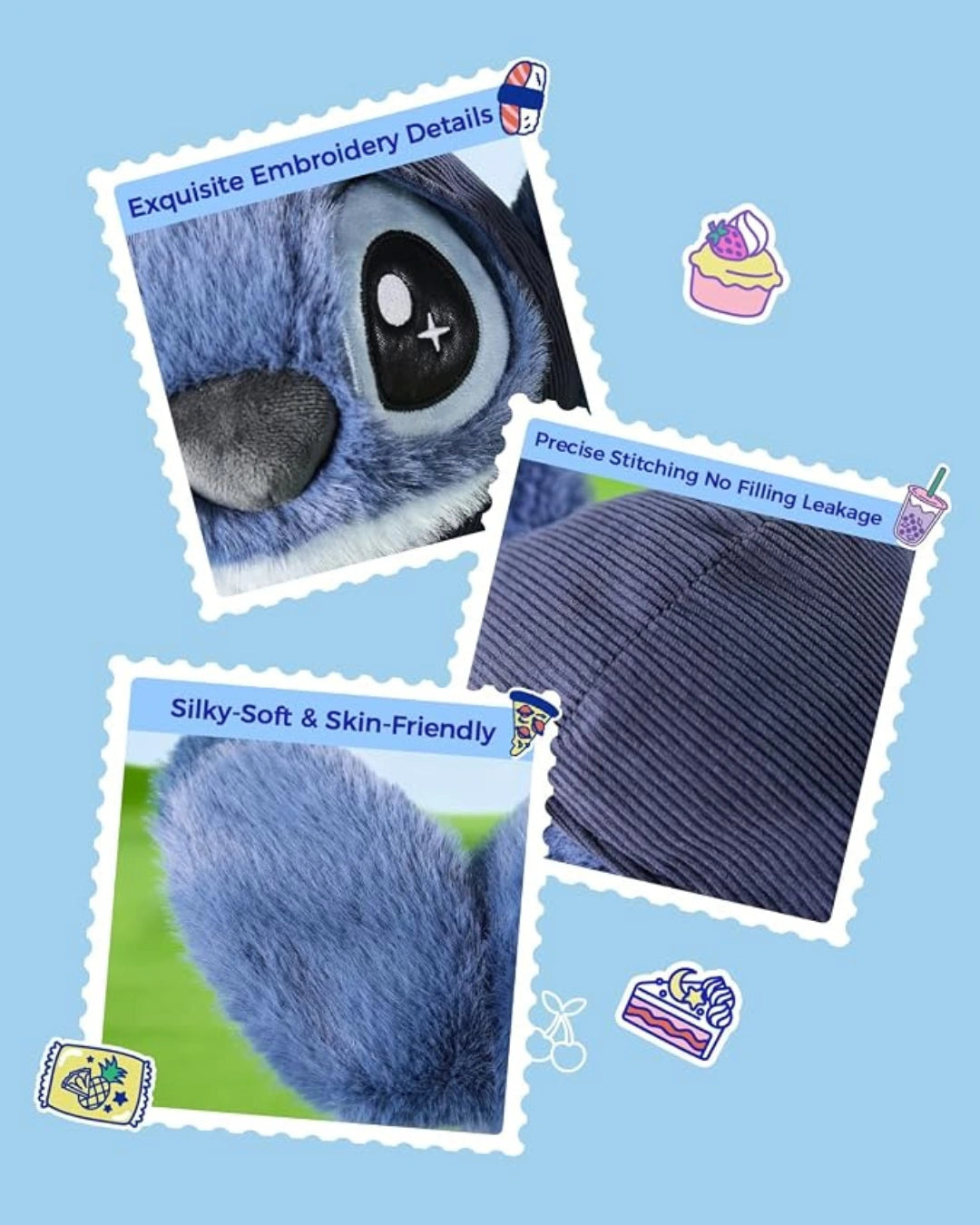 Koda Blue Alien Overalls Plush Toy | The Mischief Gang | Cloudy Cuddles