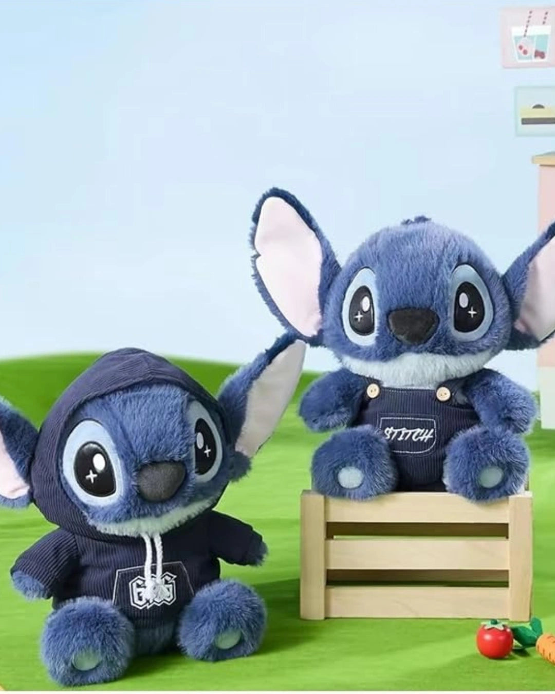 Koda Blue Alien Overalls Plush Toy | The Mischief Gang | Cloudy Cuddles