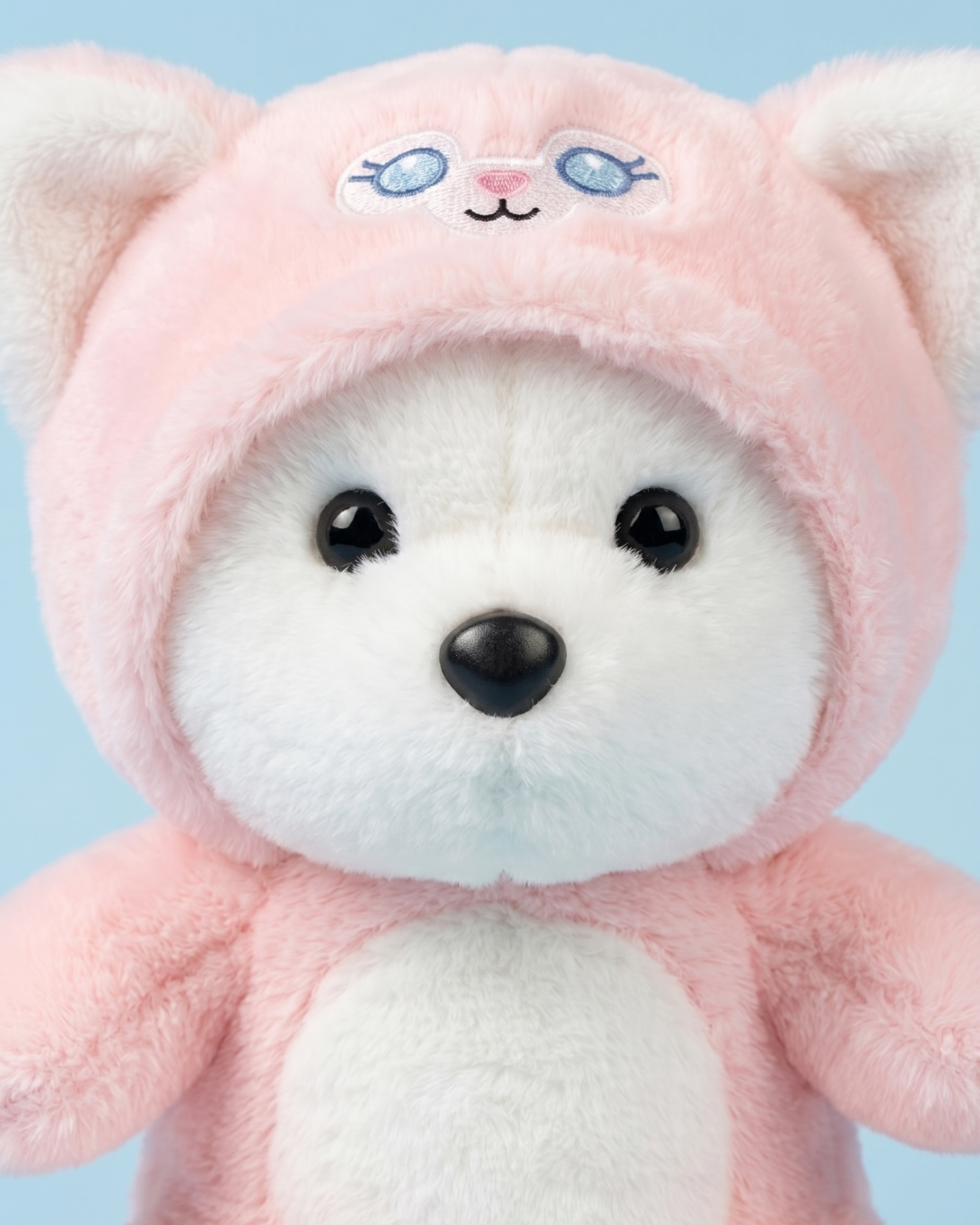 Blossie Pink Cat Onesie Bear Plush | Snugsuit Bears