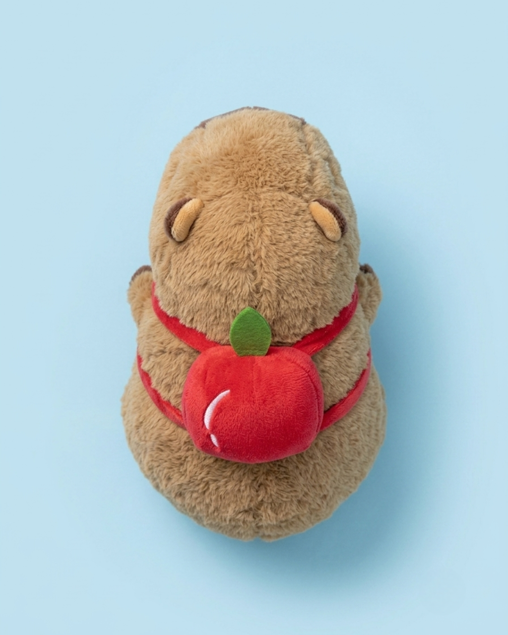 Appo Capybara Plush with Apple Bag | The Unbothered Capybara & Co