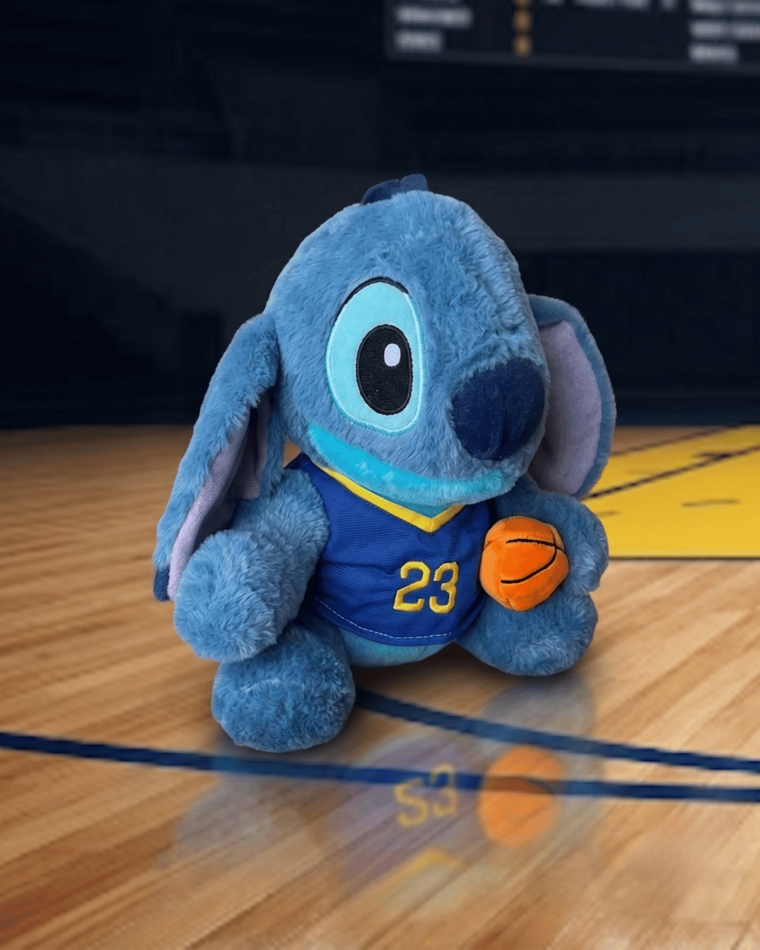 Bojo Blue Alien Basketball Plush Toy | The Mischief Gang | Cloudy Cuddles