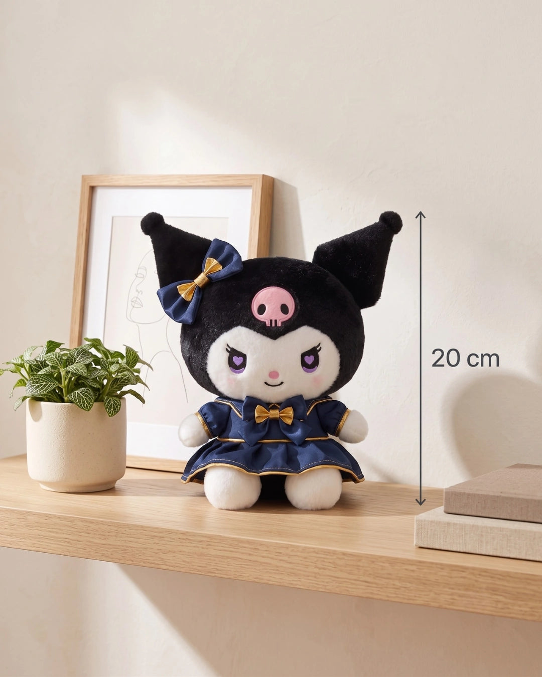 Kromie Black Cat Kawaii Plush | The Mischief Gang