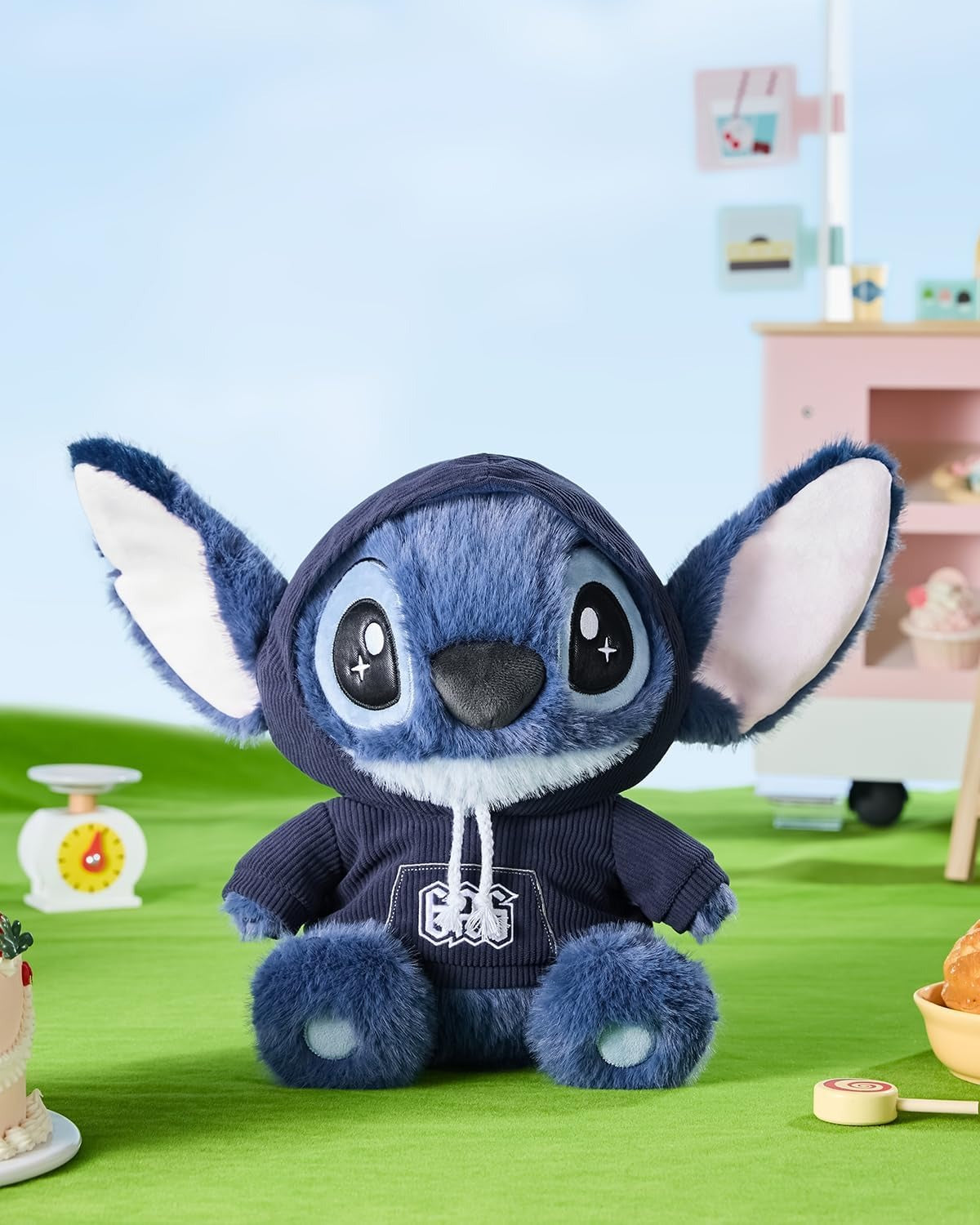 Navvo Blue Alien Hoodie Plush Toy | The Mischief Gang | Cloudy Cuddles