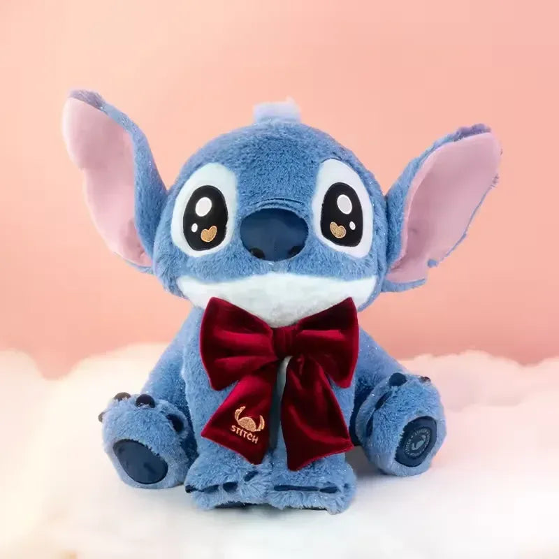 Puddle Blue Alien Plush Toy with Red Scarf | The Mischief Gang | Cloudy Cuddles
