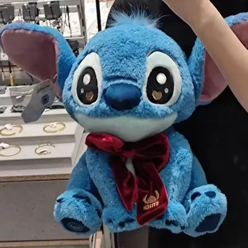 Puddle Blue Alien Plush Toy with Red Scarf | The Mischief Gang | Cloudy Cuddles