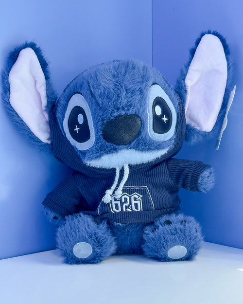 Navvo Blue Alien Hoodie Plush Toy | The Mischief Gang | Cloudy Cuddles