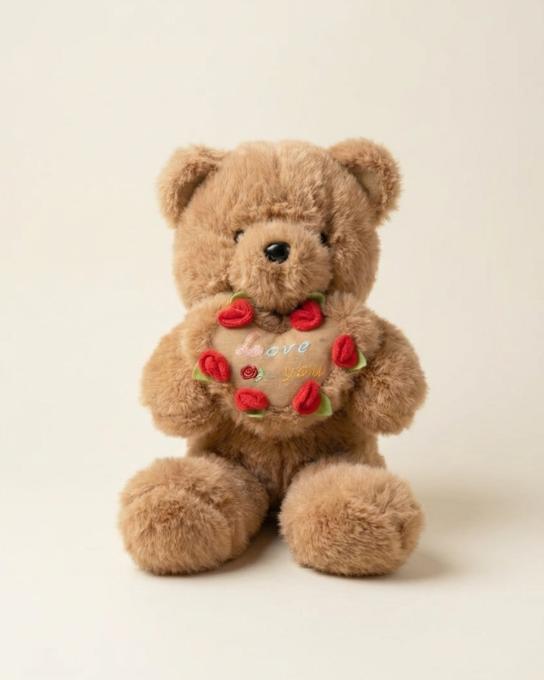 The Eternal Heart-Bearer | Premium "Love You" Heart-Bearing Teddy Bear